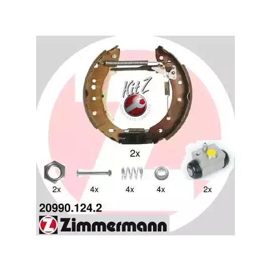 20990.124.2 - Brake Shoe Set 