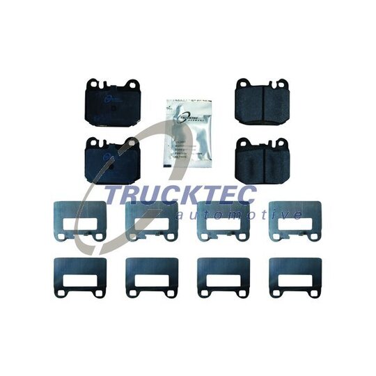 02.35.142 - Brake Pad Set, disc brake 