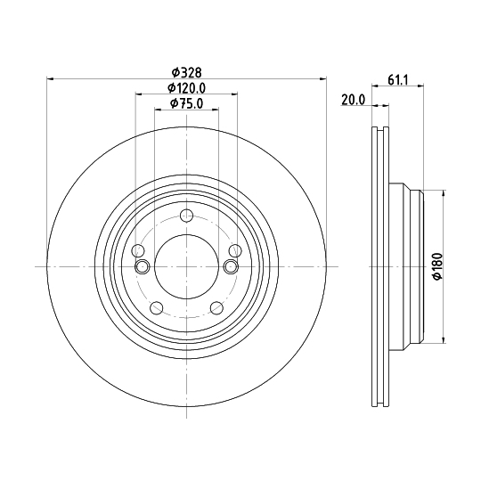 MDC2678 - Brake Disc 