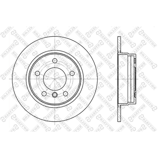 6020-1525-SX - Brake Disc 