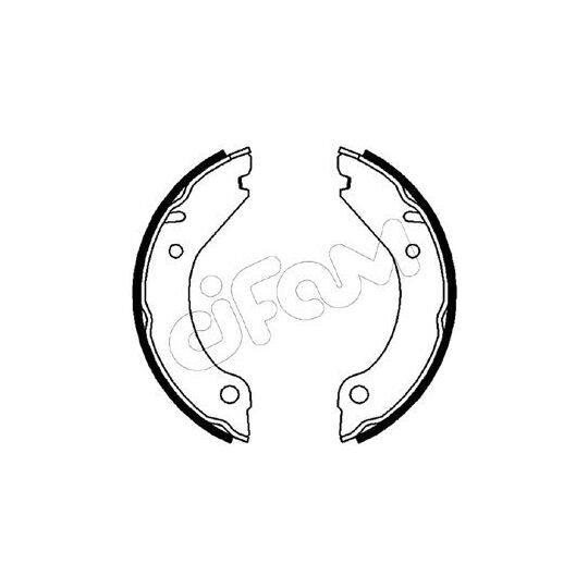 153-473 - Brake Shoe Set, parking brake 