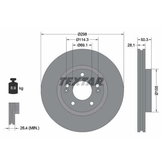 92253603 - Brake Disc 