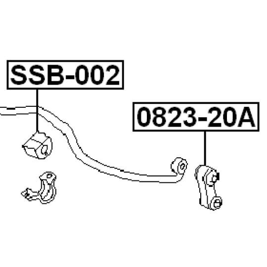 SSB-002 - Stabiliser Mounting 