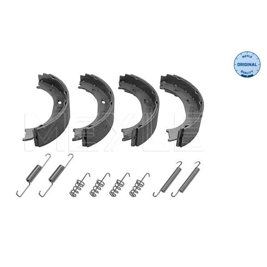 014 042 0502/S - Brake Shoe Set, parking brake 