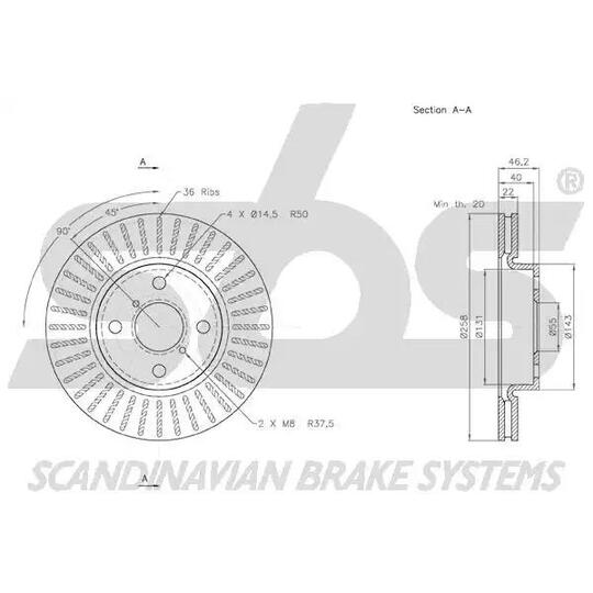 18152045115 - Brake Disc 