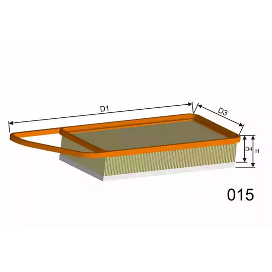 P420A - Air filter 