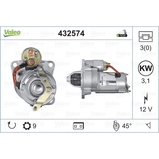 432574 - Startmotor 