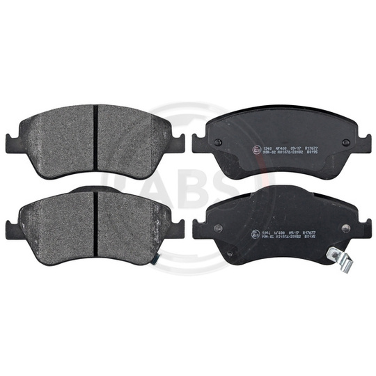 37620 - Brake Pad Set, disc brake 