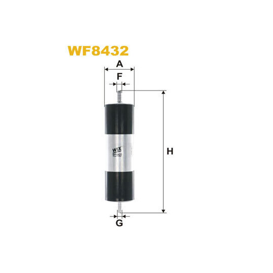 WF8432 - Polttoainesuodatin 