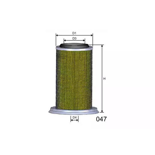 R661 - Air filter 