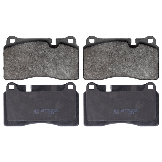 116125 - Brake Pad Set, disc brake 