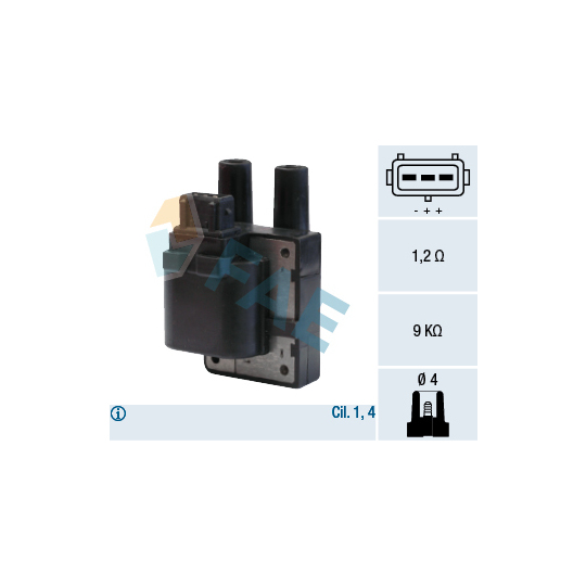 80204 - Ignition coil 