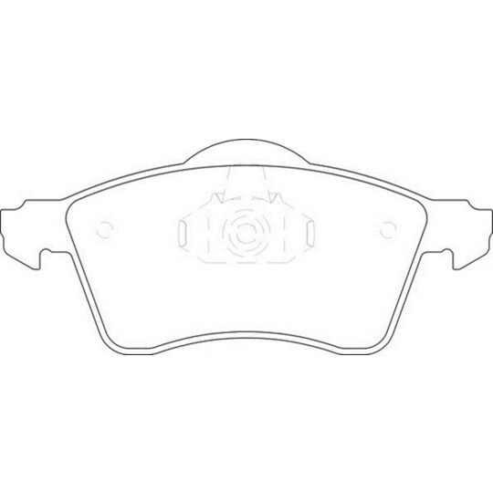 363710201196 - Brake Pad Set, disc brake 