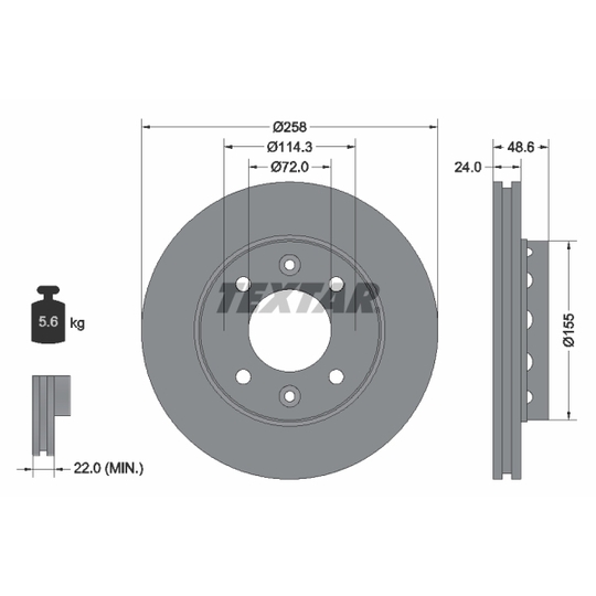 92104200 - Brake Disc 