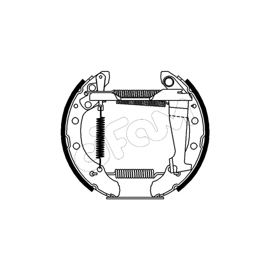 151-108 - Brake Shoe Set 