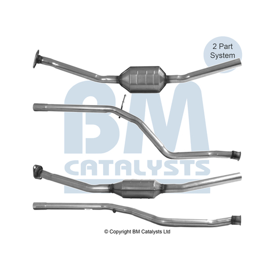 BM80113H - Catalytic Converter 