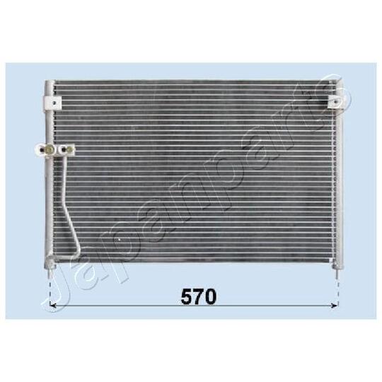 CND253016 - Condenser, air conditioning 