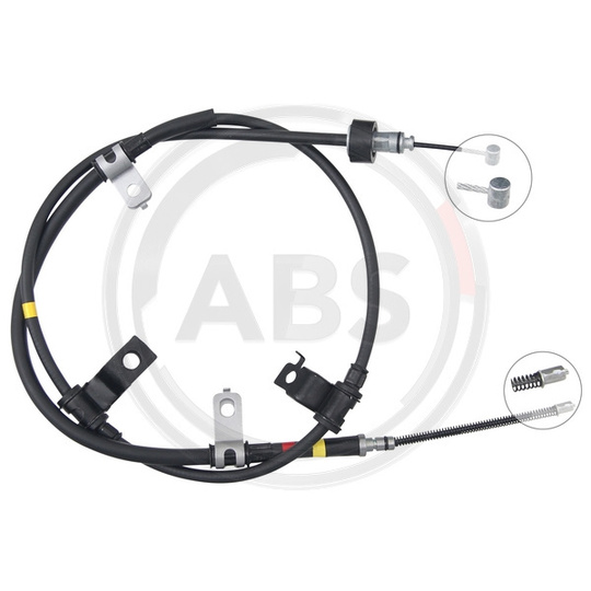 K17507 - Cable, parking brake 