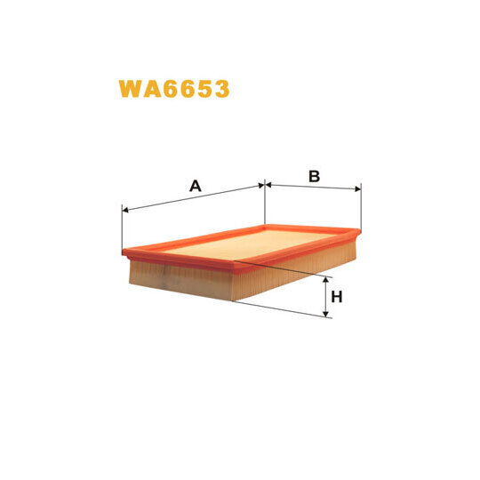 WA6653 - Air filter 