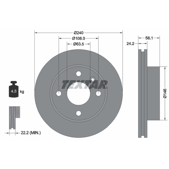 92022900 - Brake Disc 