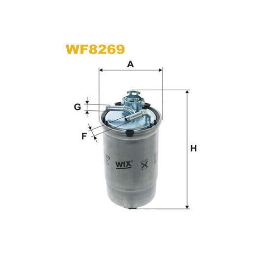 WF8269 - Polttoainesuodatin 