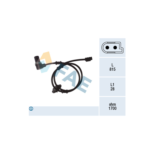 78075 - Sensor, wheel speed 