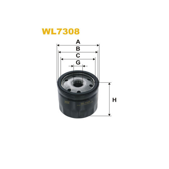 WL7308 - Oil filter 