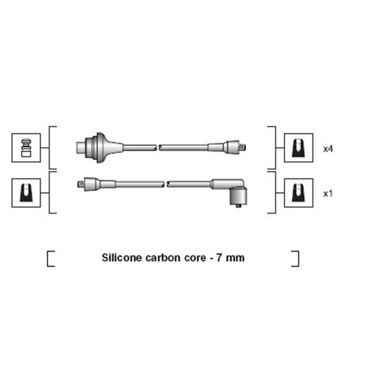 941318111017 - Ignition Cable Kit 