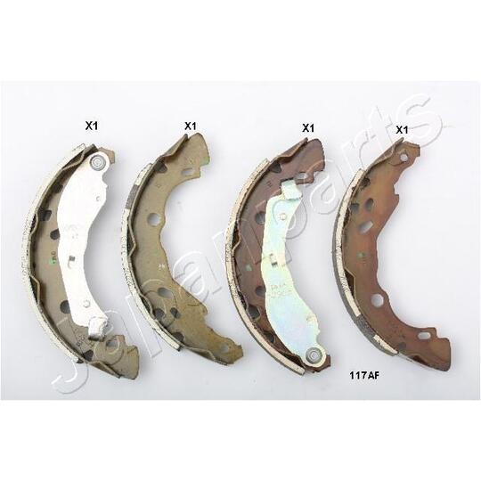 GF-117AF - Brake Shoe Set 