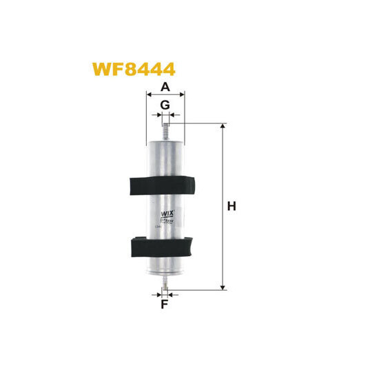 WF8444 - Bränslefilter 