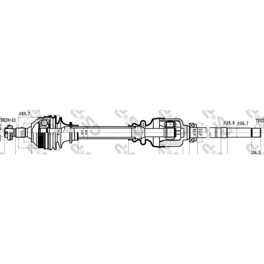 245153 - Drive Shaft 