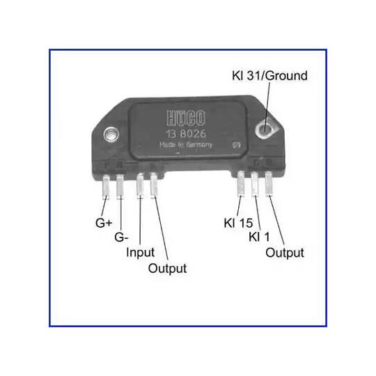 138026 - Switch Unit, ignition system 