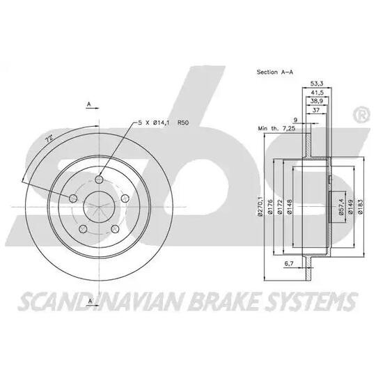 1815209316 - Brake Disc 