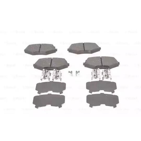 0 986 494 655 - Brake Pad Set, disc brake 