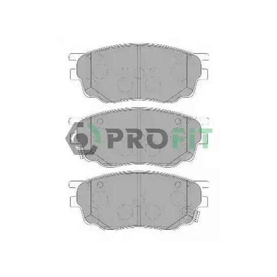 5000-1707 - Brake Pad Set, disc brake 