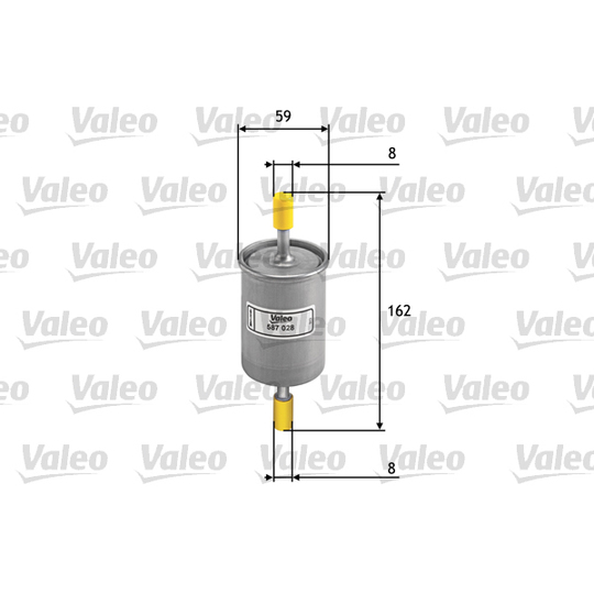 587028 - Fuel filter 