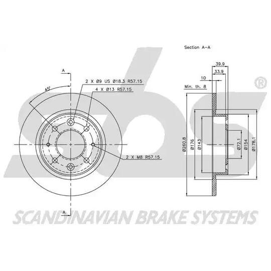 1815203503 - Brake Disc 