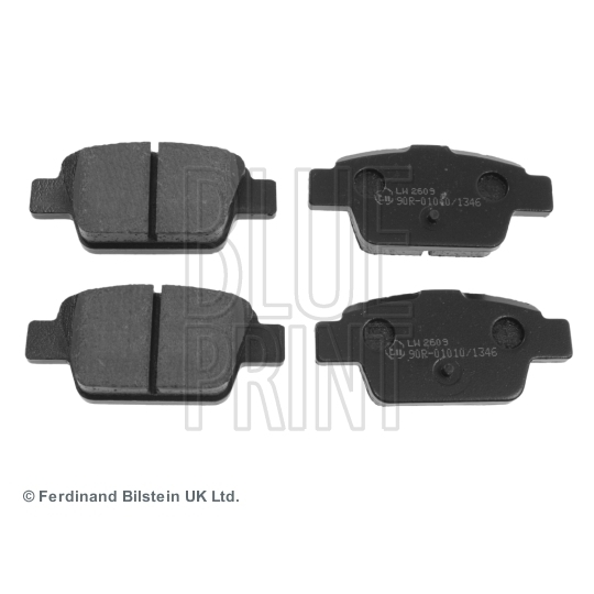 ADL144204 - Brake Pad Set, disc brake 