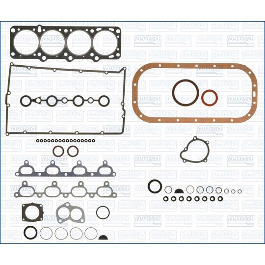 50125100 - Hel packningssats, motor 