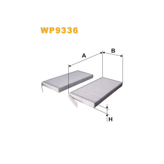 WP9336 - Filter, interior air 