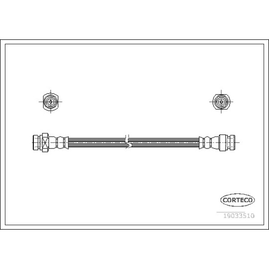 19033510 - Brake Hose 