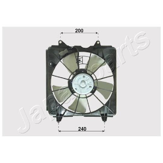 VNT192001 - Fan, radiator 