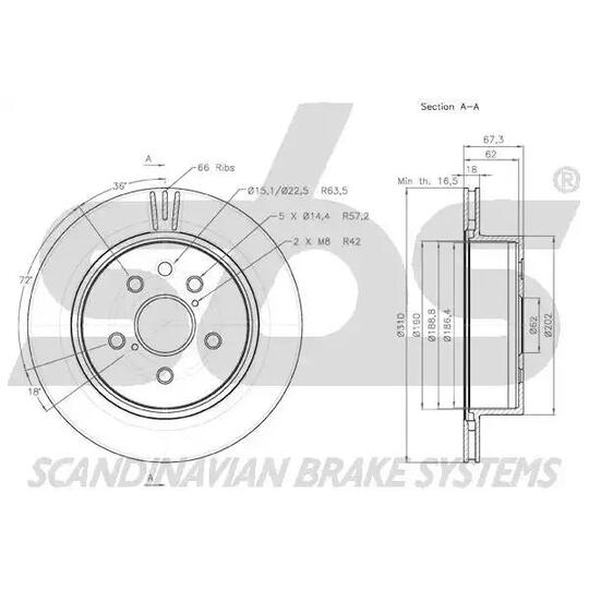 18152045106 - Brake Disc 