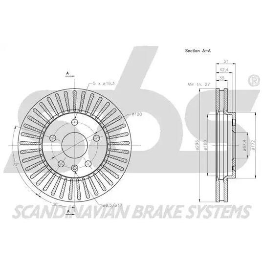 1815203667 - Brake Disc 