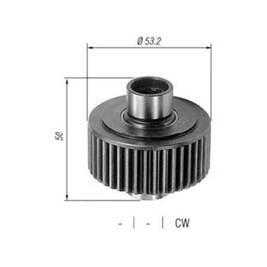 940113020417 - Starter pinion 