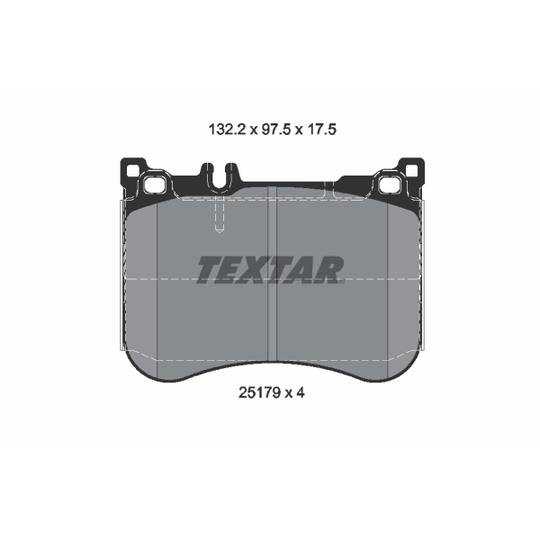 2517903 - Brake Pad Set, disc brake 