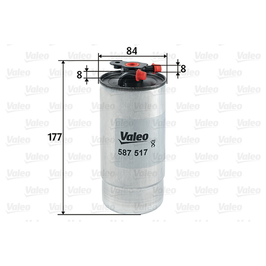 587517 - Fuel filter 