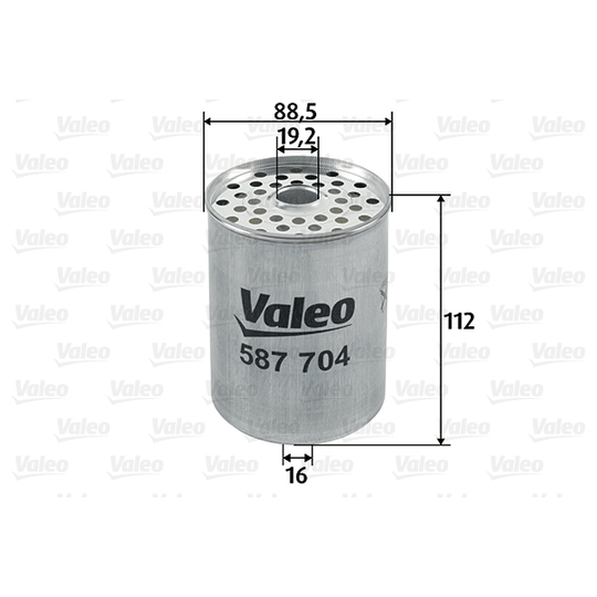 587704 - Fuel filter 