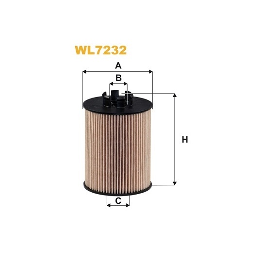 WL7232 - Oil filter 