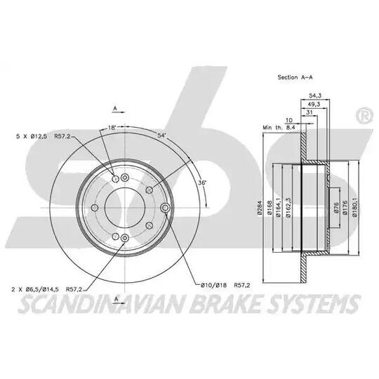 1815203425 - Brake Disc 